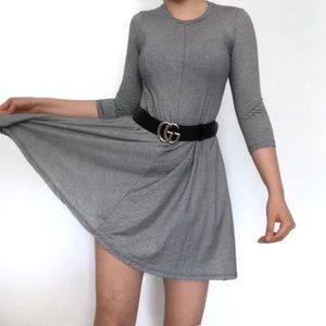 Black and white flowy dress🌿